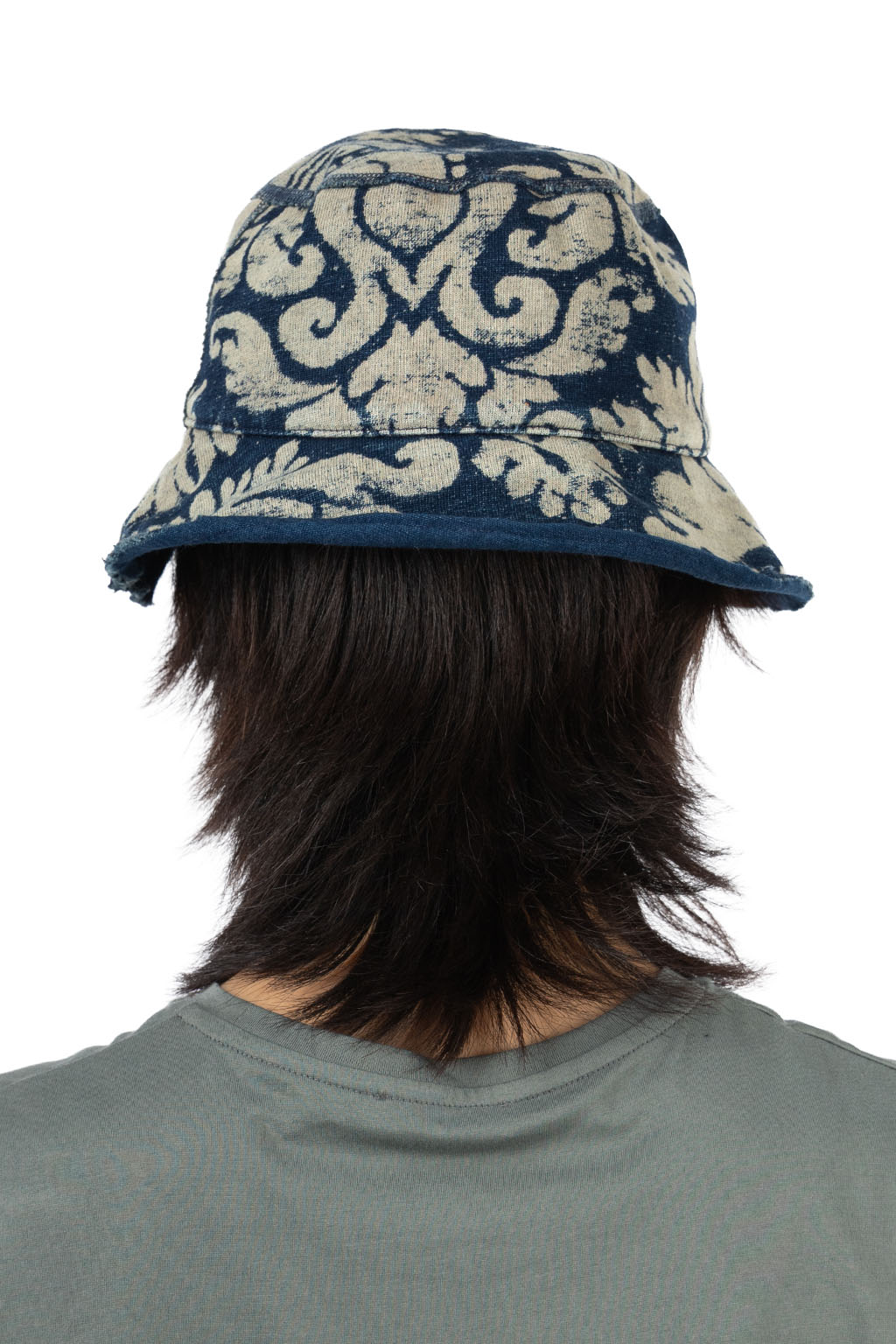 Kapital - IDG Dense jersey DAMASK Bucket Hat 
