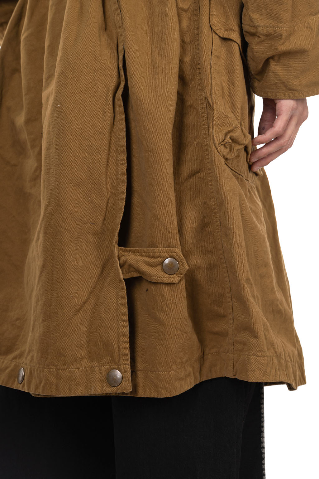 Kapital - Katsuragi Cotton Tall RING Coat - Gold