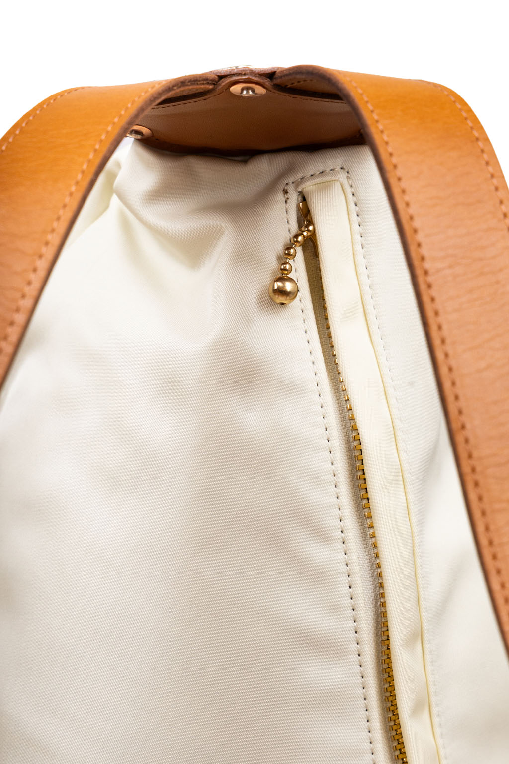 Kapital - Nylon x Leather HARVEY MEDICINE Rucksack - White