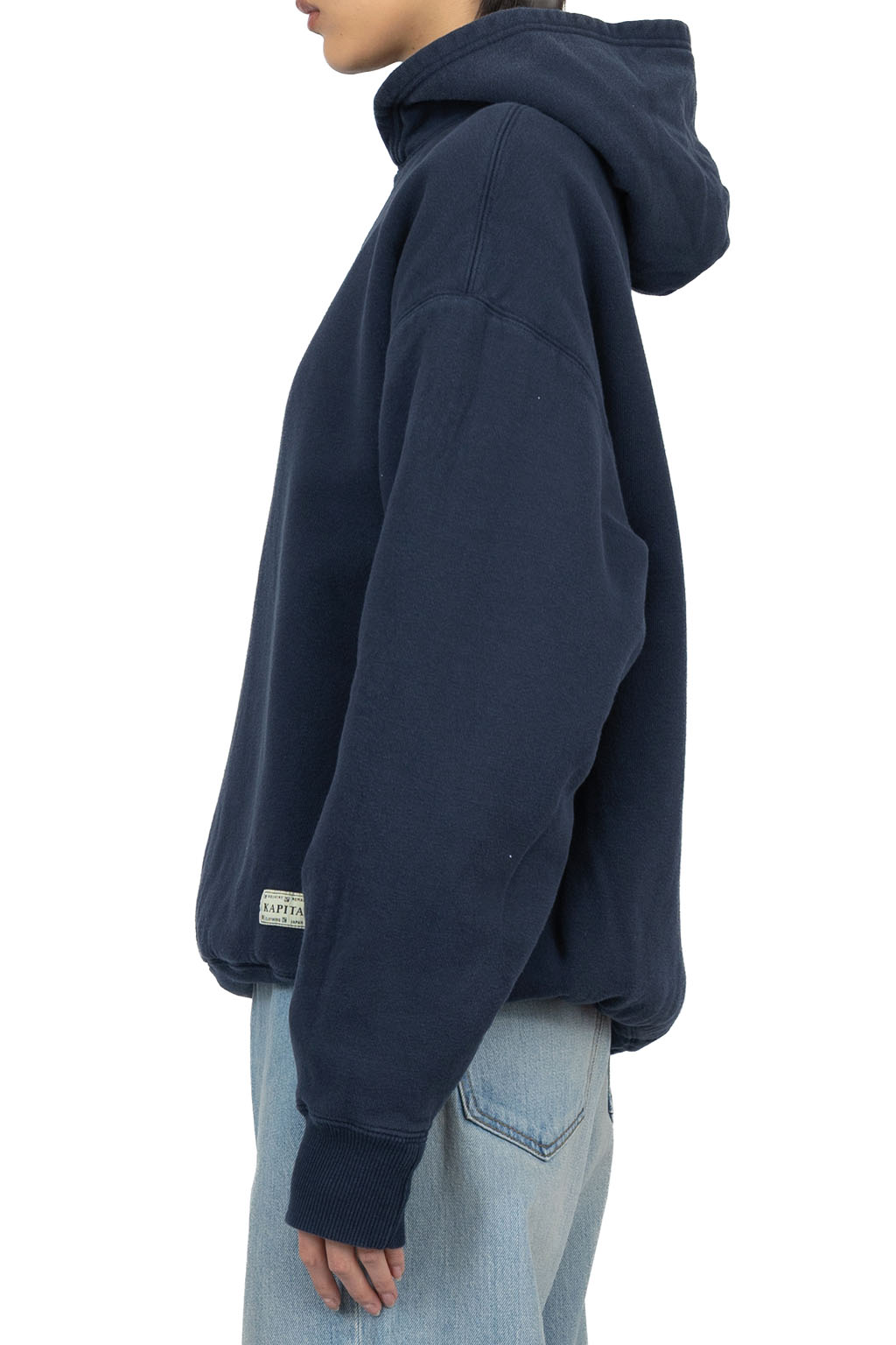 Kapital - SWT Knit Reversible Elbow Ripped SWT (PECKISH RAINBOWY)