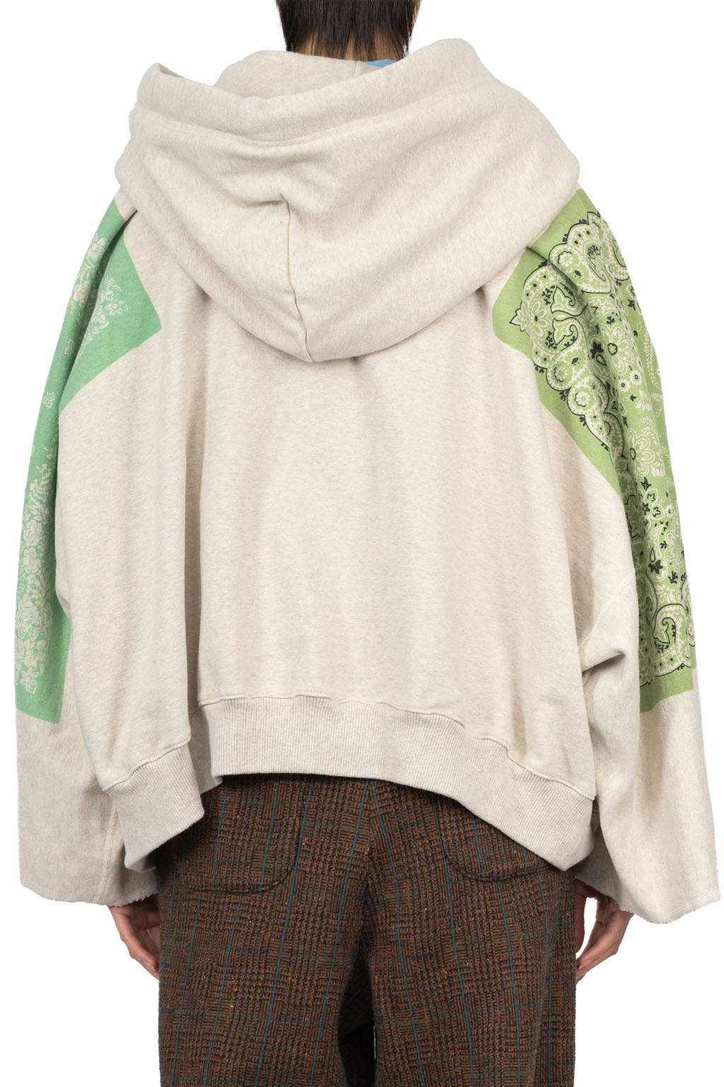 Kapital - TOP SWT Knit Bandana DEVIL HOODIE - Green