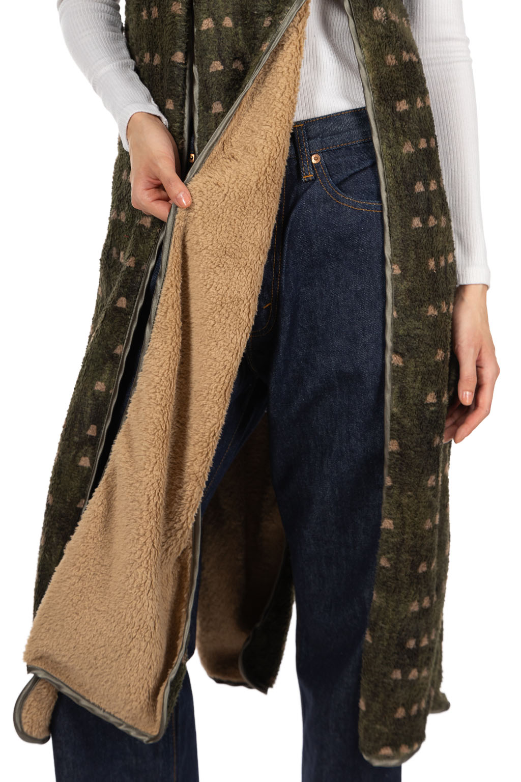 Kapital - TSUME-SHOHBU Fleece LAMP Dress 