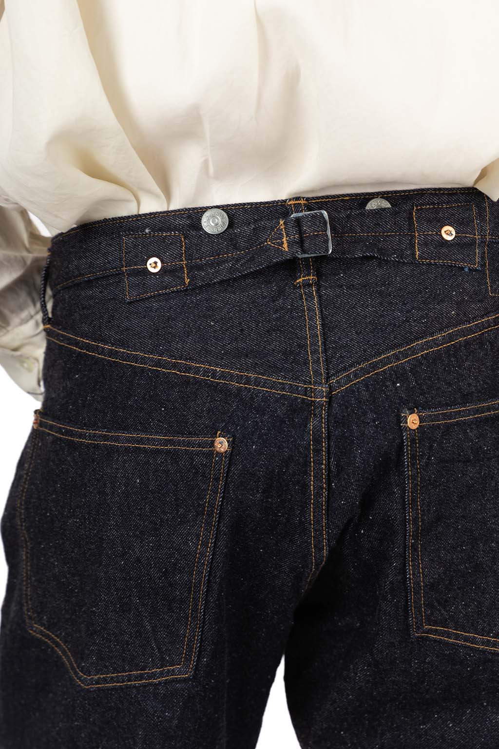 Kaptain Sunshine - 1930 Straight Denim Pants - One Wash