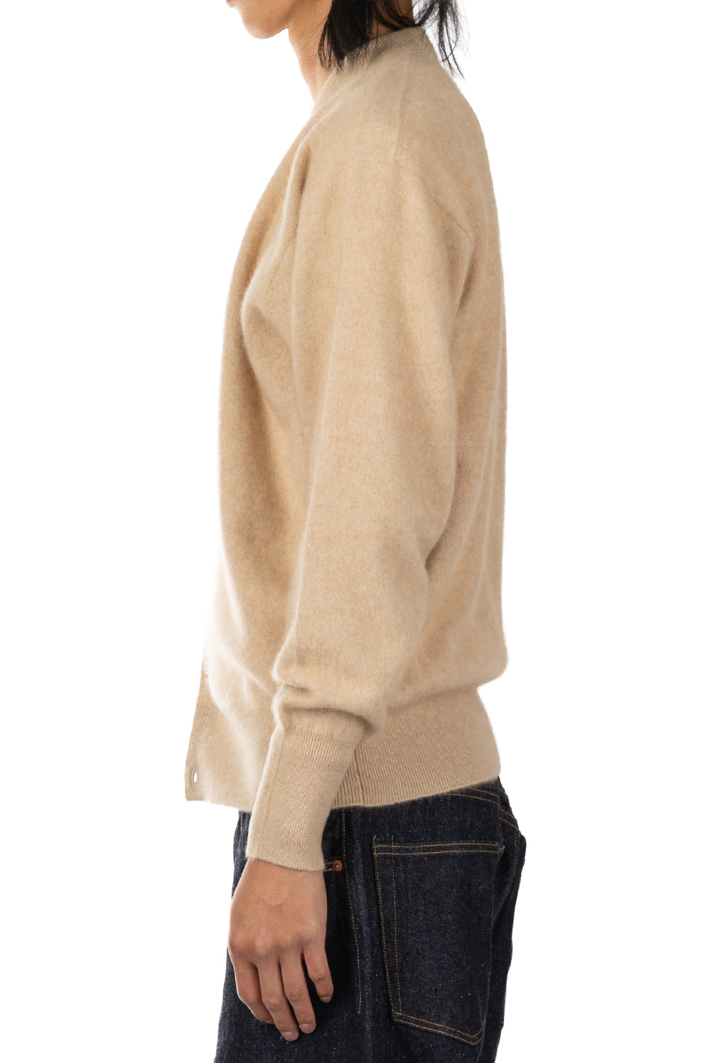 Kaptain Sunshine - Cashmere Knit Cardigan - Natural