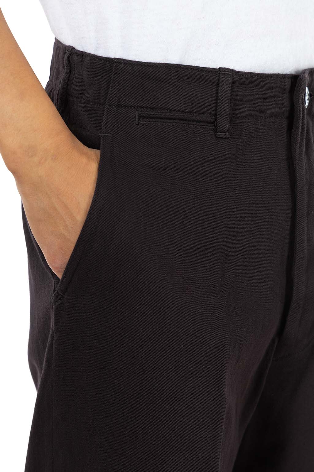 Kaptain Sunshine - Cotton Drill Officer Pants - Black