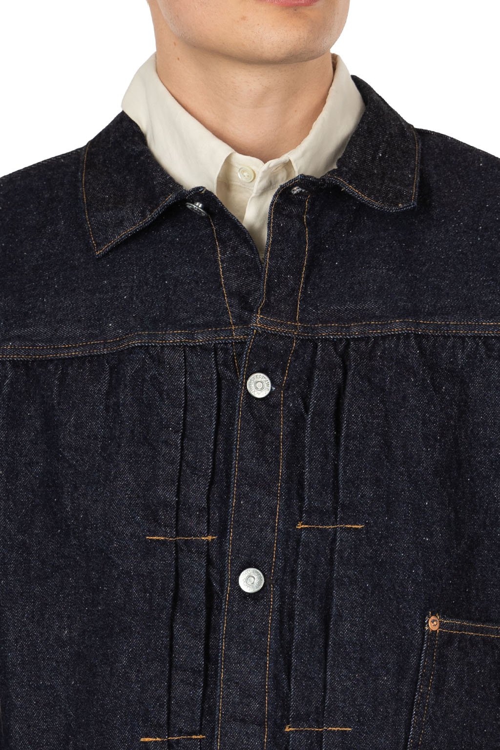 Kaptain Sunshine - Denim Tracker 1P Jacket - One Wash