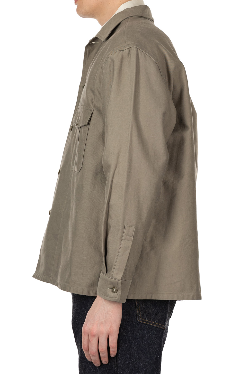 Kaptain Sunshine - Military Shirt Jacket -Olive