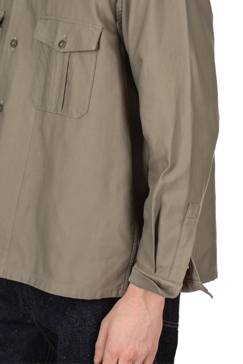 Kaptain Sunshine - Military Shirt Jacket -Olive