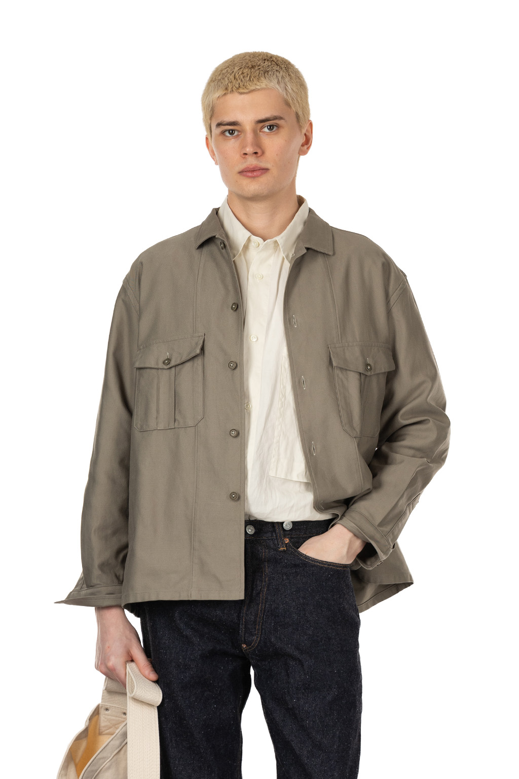 Kaptain Sunshine - Military Shirt Jacket -Olive