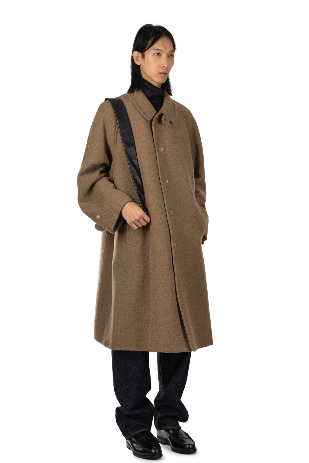 Kaptain Sunshine - Umbrella Coat - Top Khaki