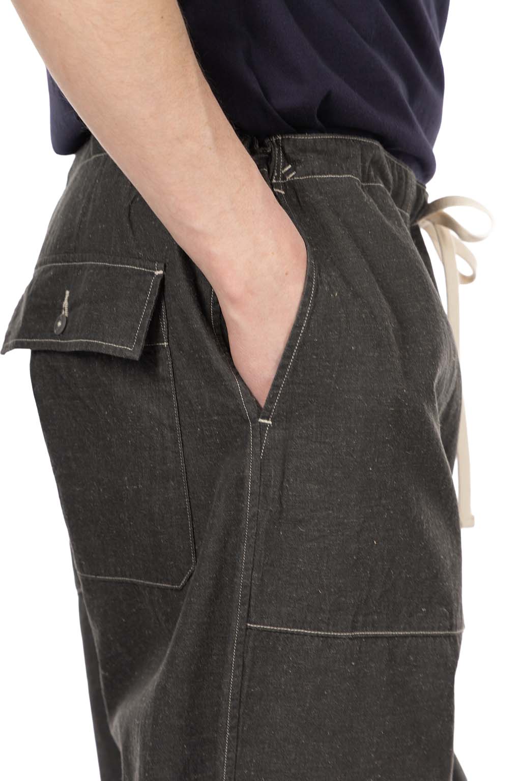 Kaptain Sunshine - Walk Easy Baker Pants  - Ink Black