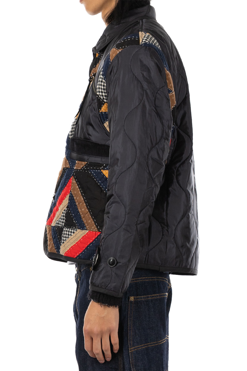 KHOKI - Quilt Jacket - Navy