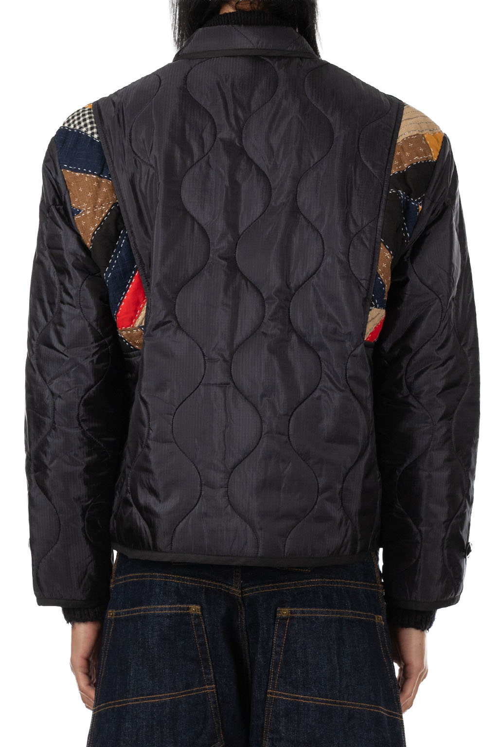 KHOKI - Quilt Jacket - Navy