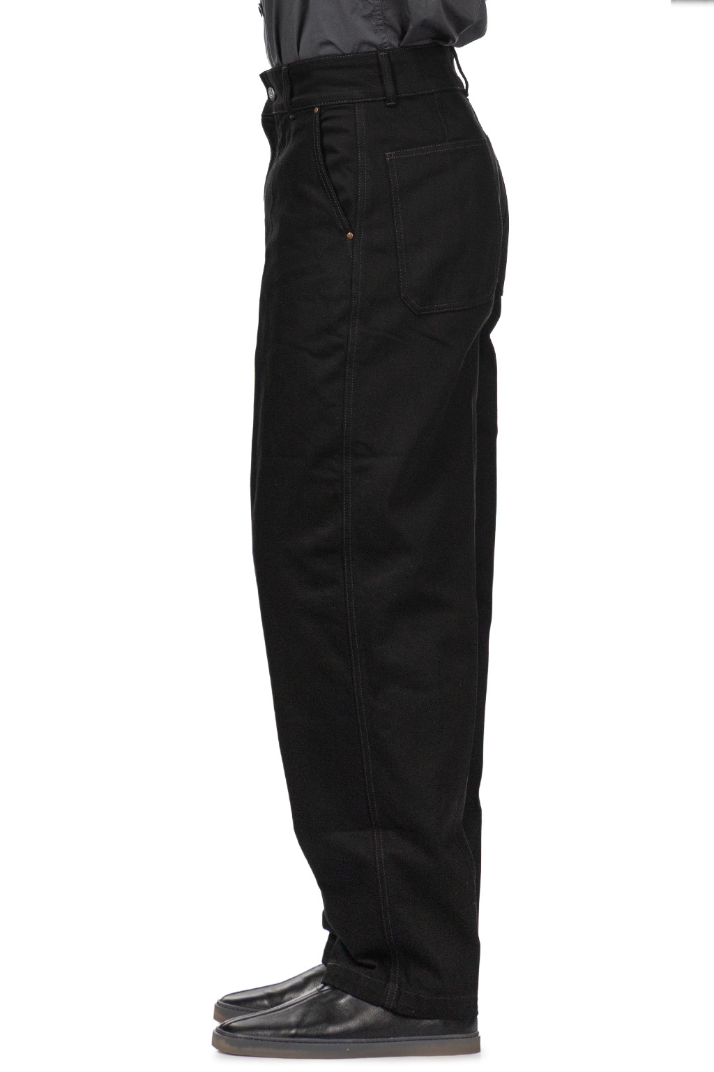 Lemaire - Maxi Barrel Workwear Pants - Black