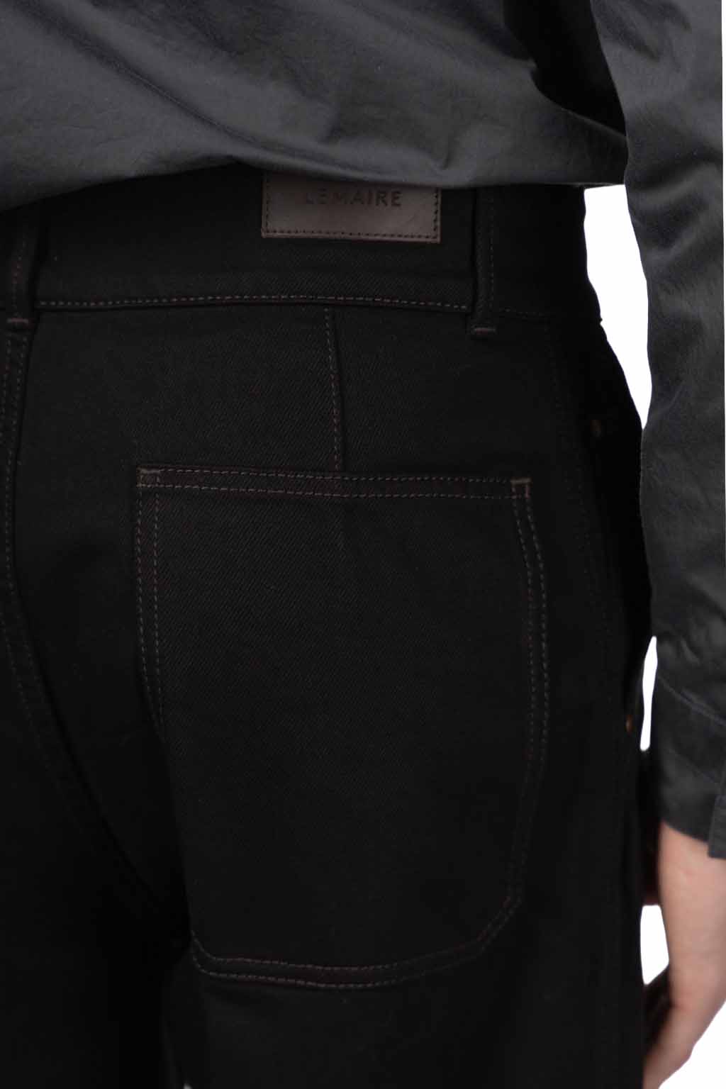 Lemaire - Maxi Barrel Workwear Pants - Black