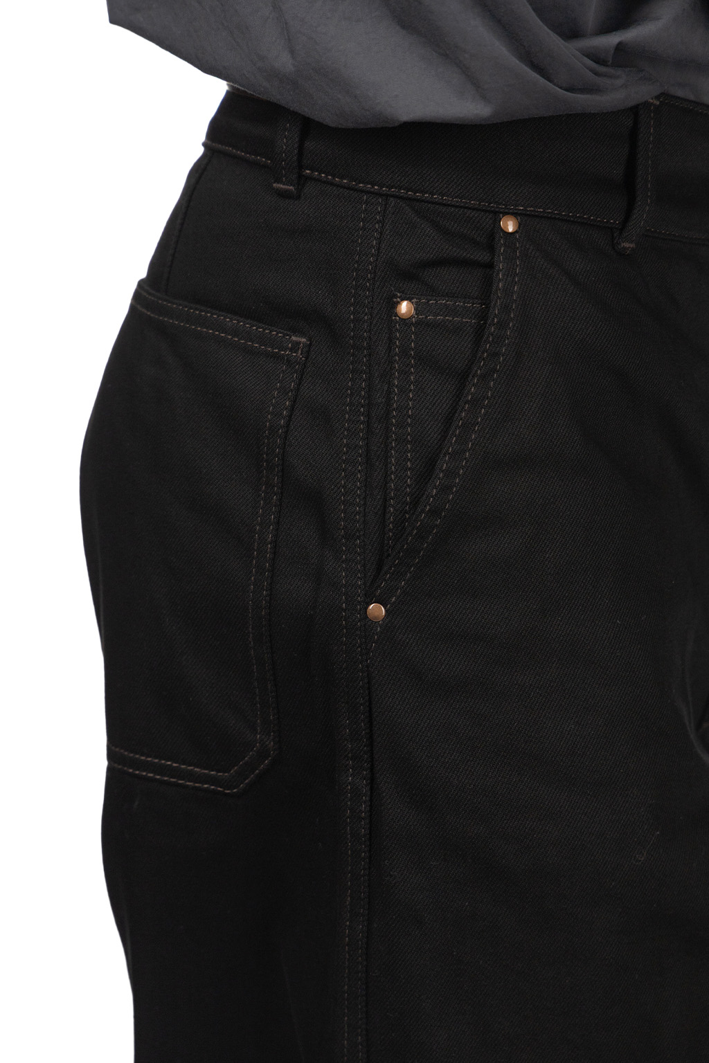 Lemaire - Maxi Barrel Workwear Pants - Black