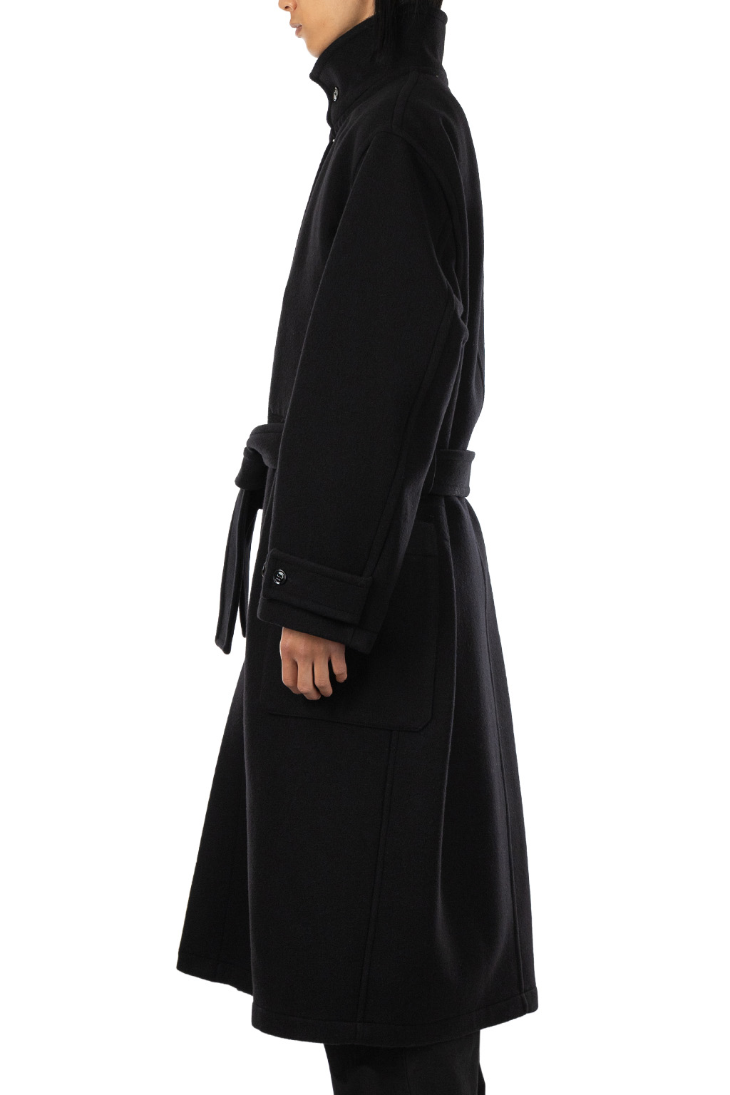 Lemaire - Wrap Coat - Black