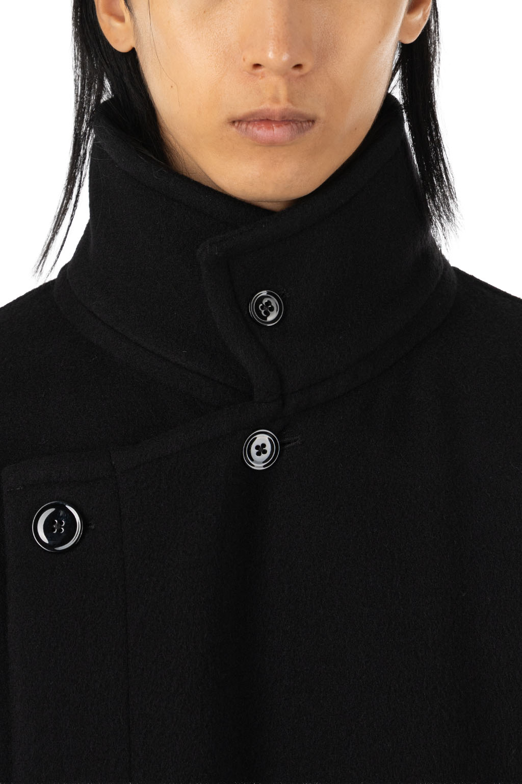 Lemaire - Wrap Coat - Black