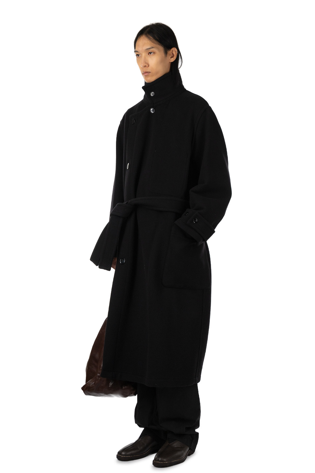 Lemaire - Wrap Coat - Black
