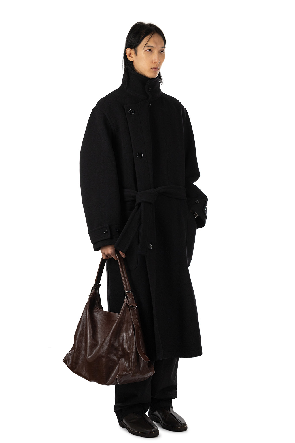 Lemaire - Wrap Coat - Black
