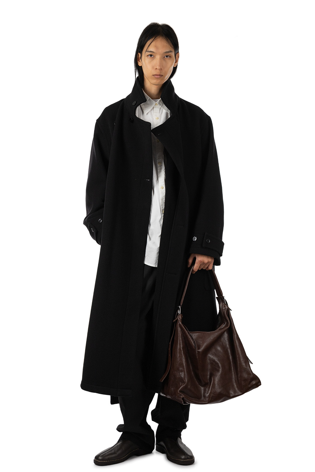 Lemaire - Wrap Coat - Black