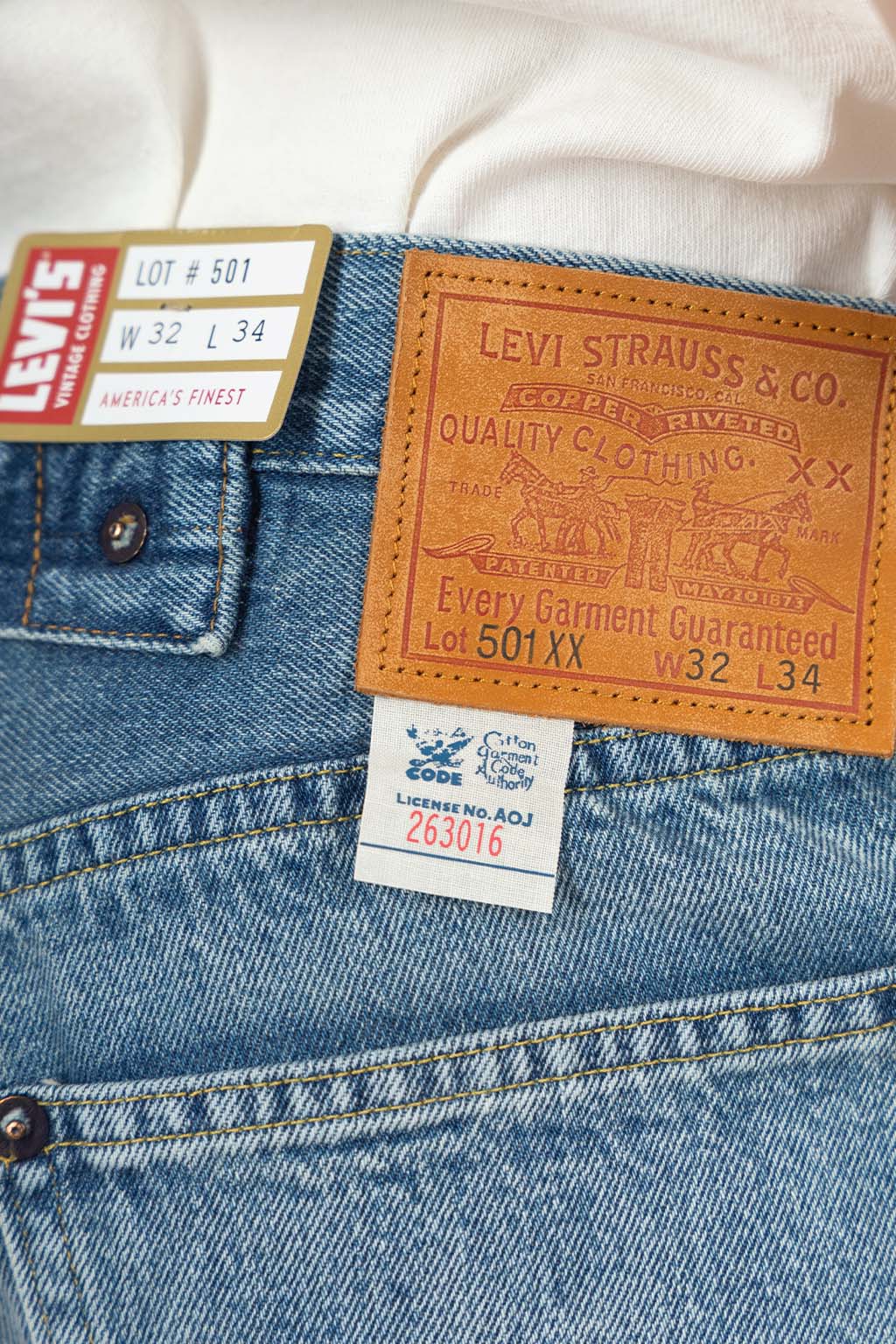 Levi's Made In Japan - 1933 501 Jeans - Agregado