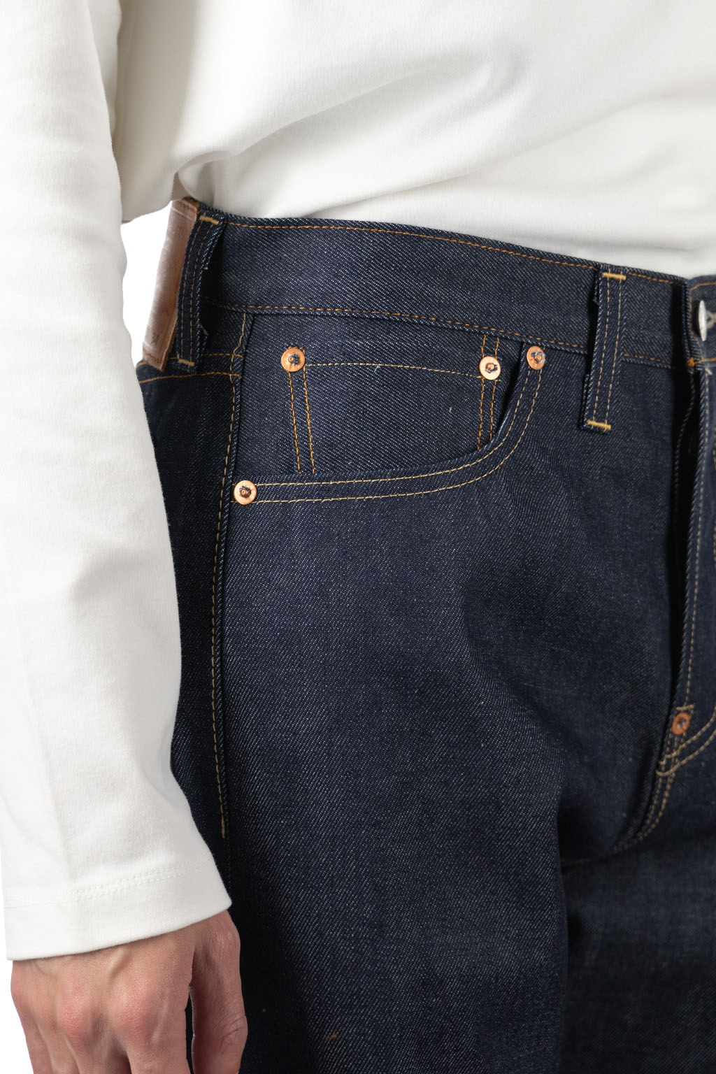 Levi's Made In Japan - 1937 501 Original Fit Men's Jeans - Dark Indigo Rigid 1937