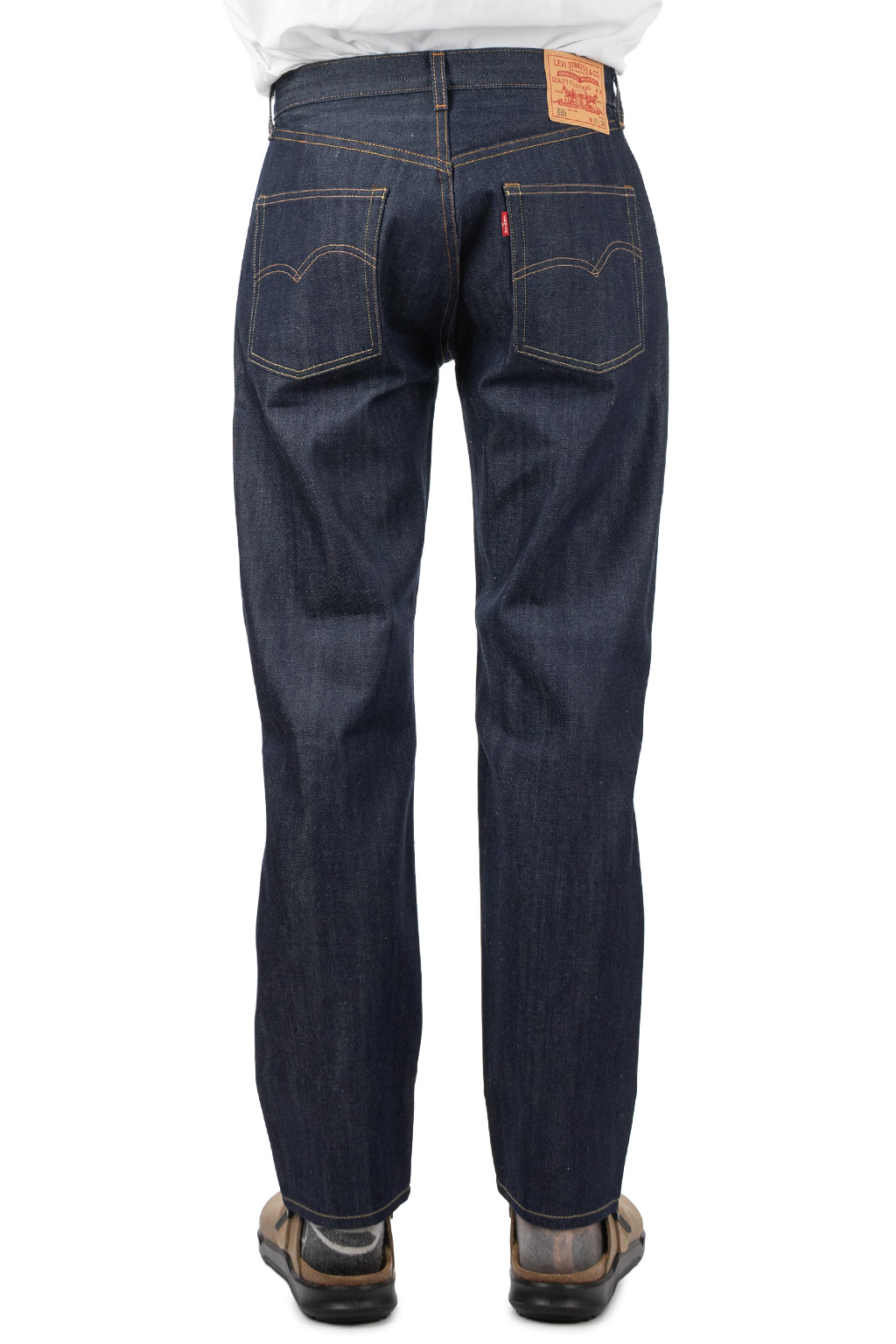 Levi's Made In Japan - 1966 501 Original Fit Men's Jeans - Dark Indigo Rigid 1966