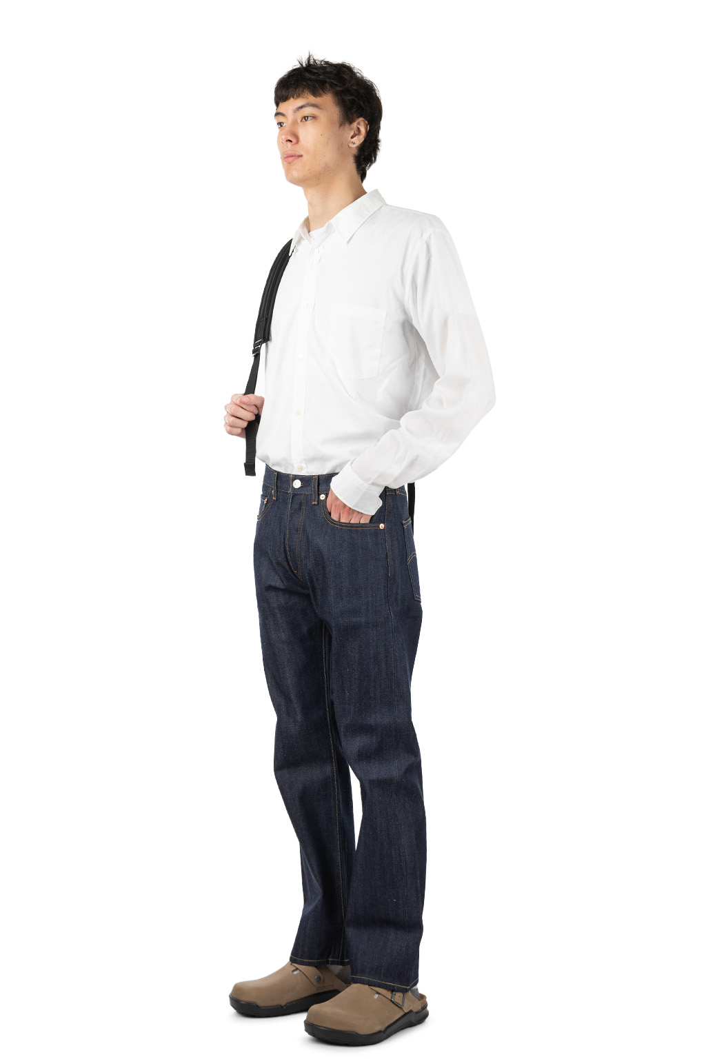 Levi's Made In Japan - 1966 501 Original Fit Men's Jeans - Dark Indigo Rigid 1966