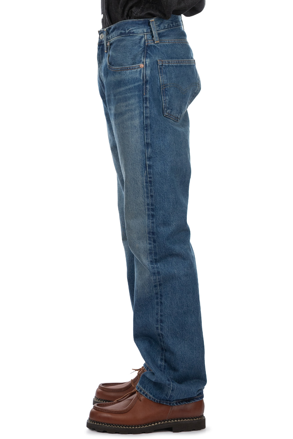 Levi's Made In Japan - Anchor Relaxed Men's Jeans - Vessel - Medium Wash