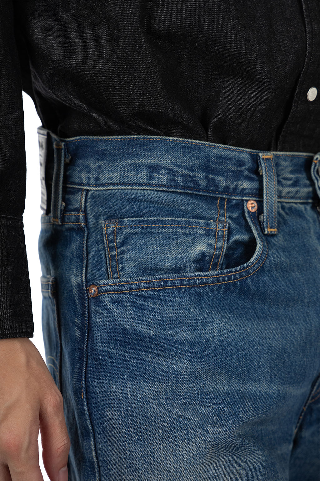 Levi's Made In Japan - Anchor Relaxed Men's Jeans - Vessel - Medium Wash