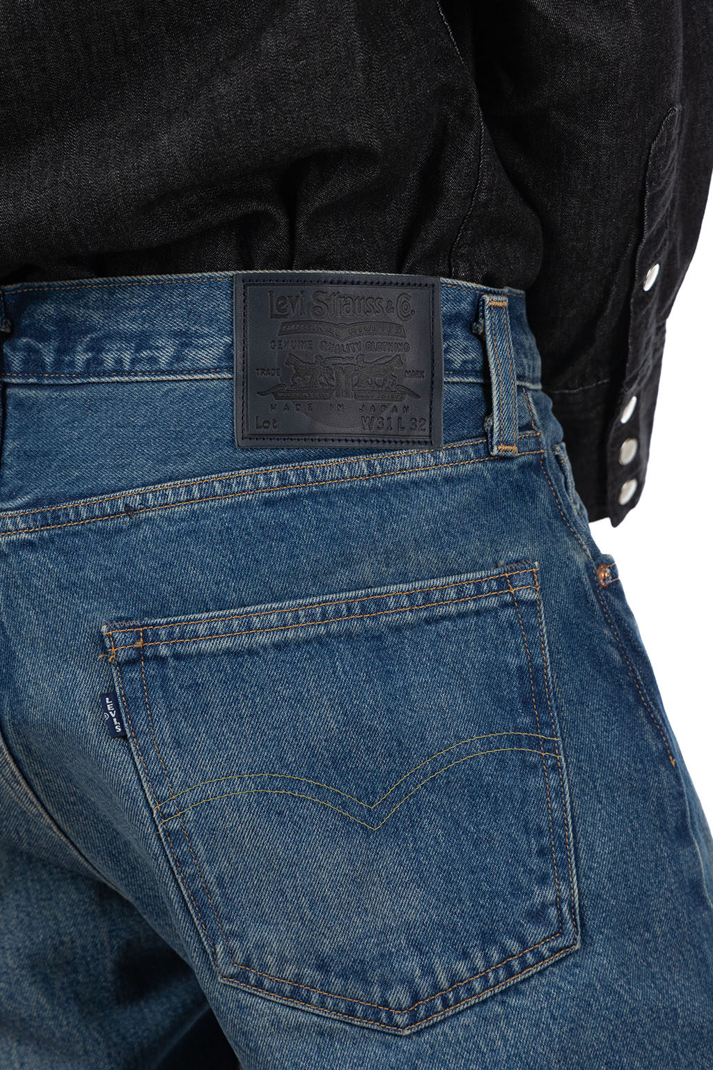 Levi's Made In Japan - Anchor Relaxed Men's Jeans - Vessel - Medium Wash