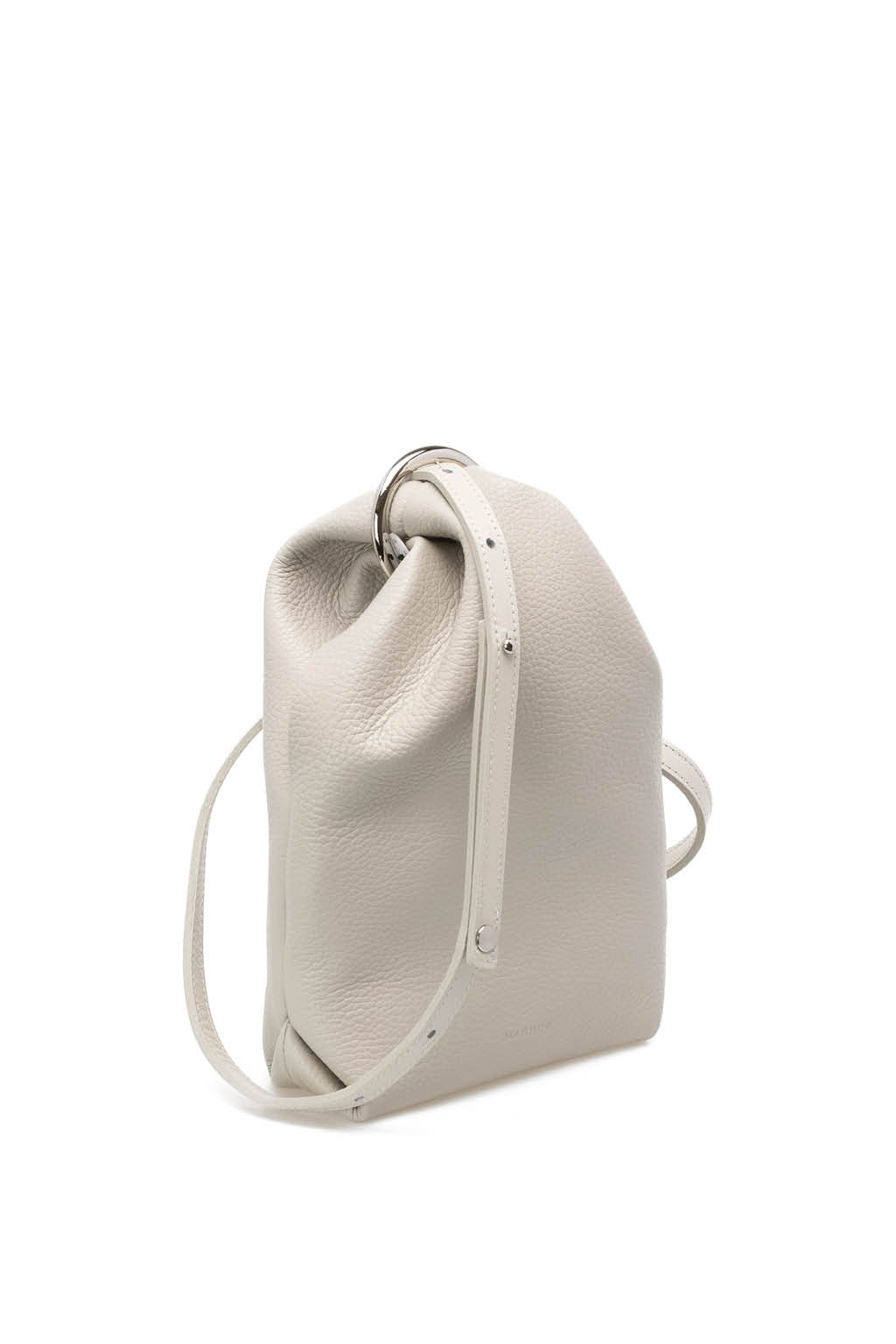 MARROW - Double Faced Ring Muff-Pearl Gray