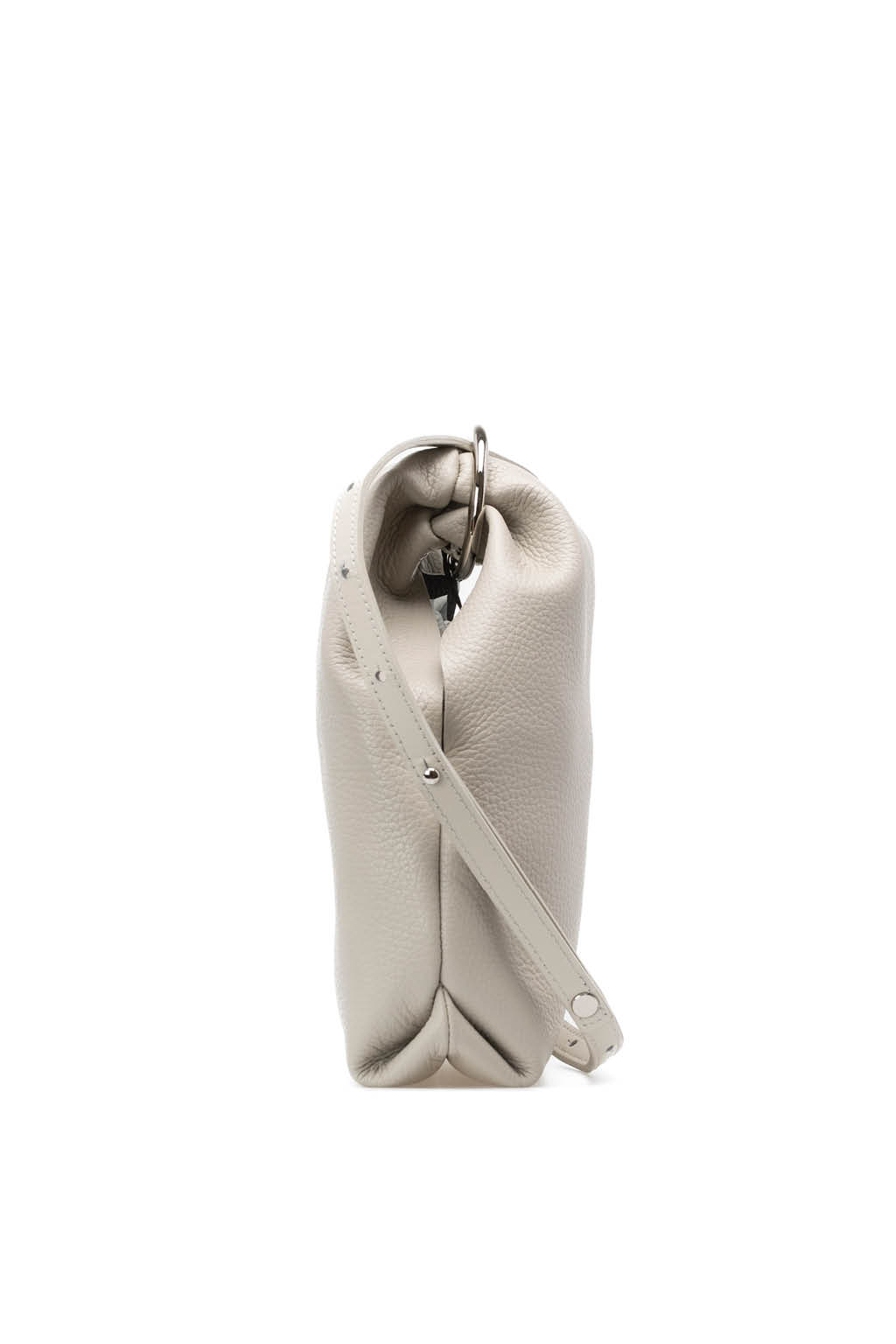 MARROW - Double Faced Ring Muff-Pearl Gray