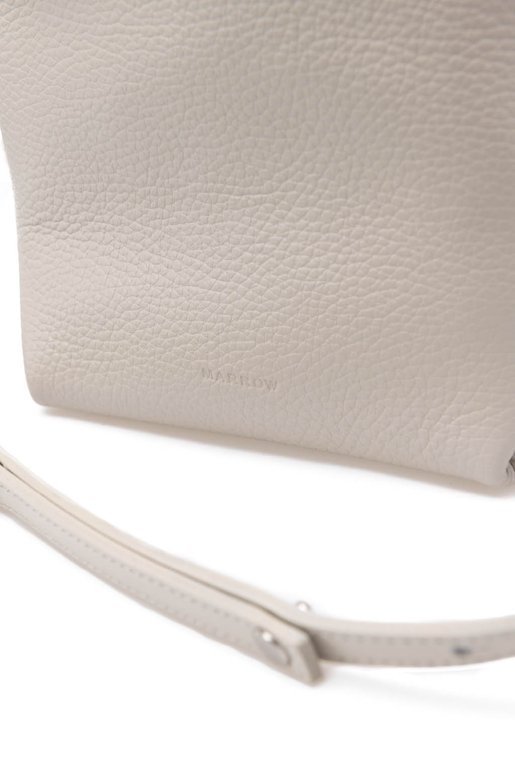 MARROW - Double Faced Ring Muff-Pearl Gray