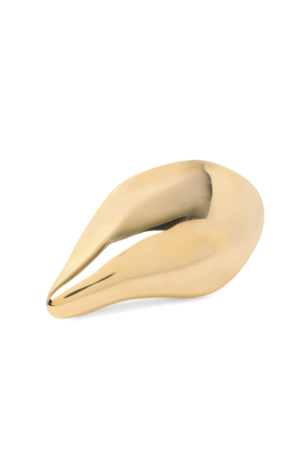 Mame Kurogouchi - Organic Motif Brass Earrings - Gold