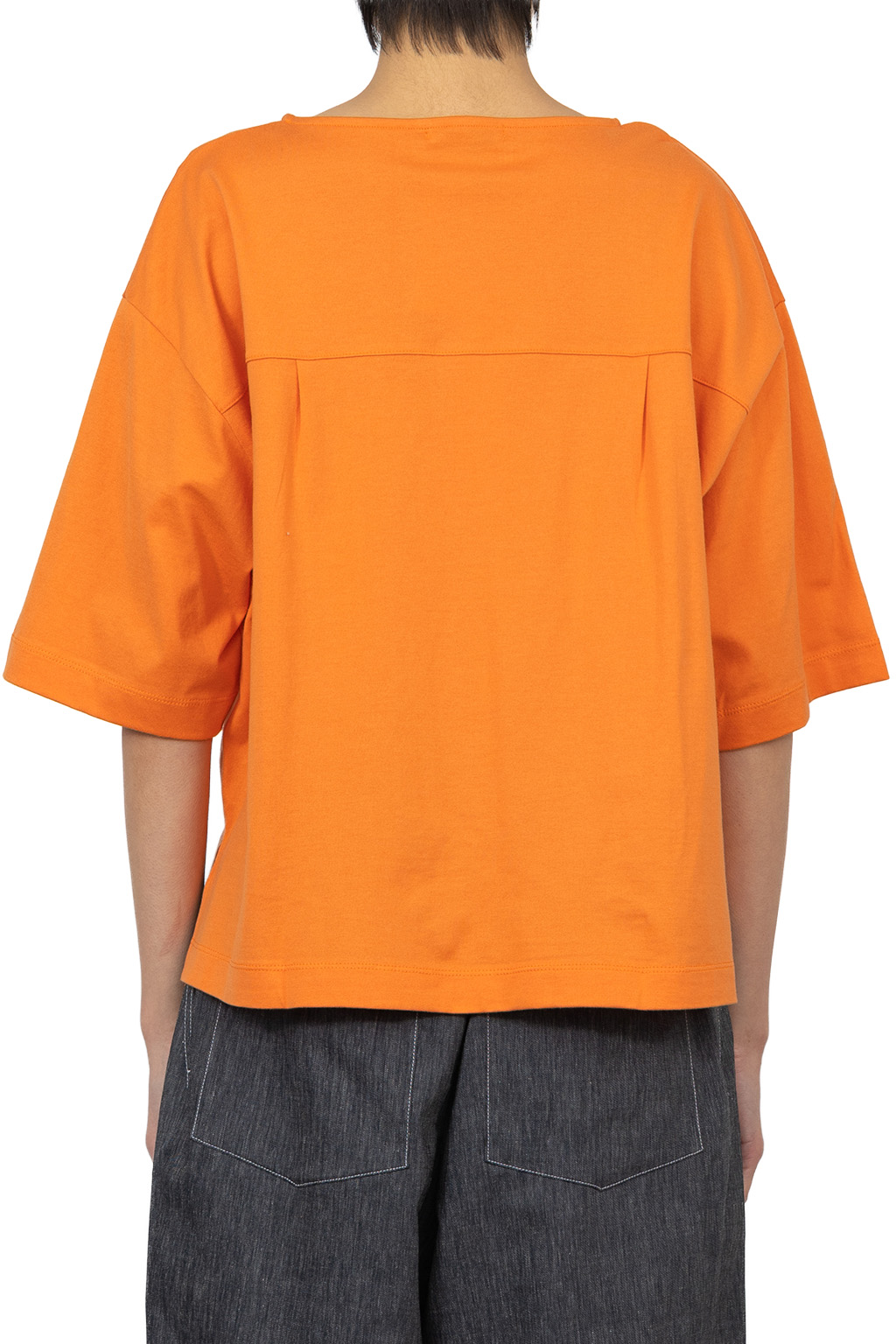 Manon - Boatneck Tee - Orange