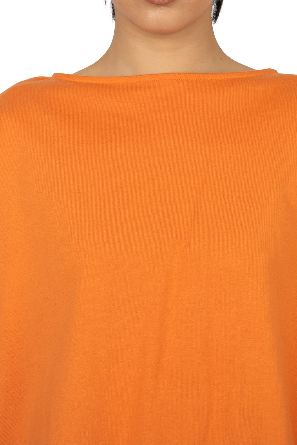Manon - Boatneck Tee - Orange