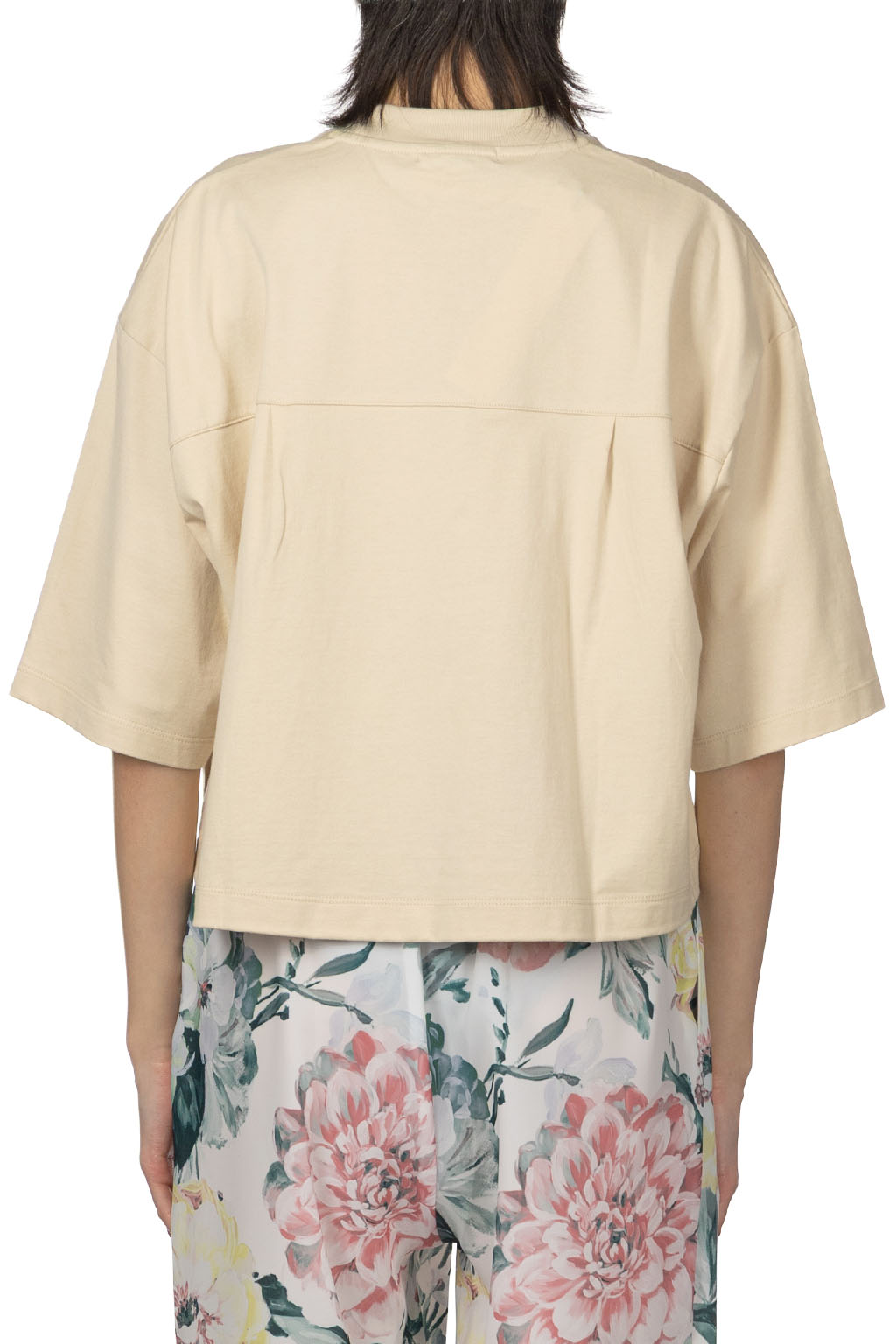 Manon - Half Sleeve tee - Beige