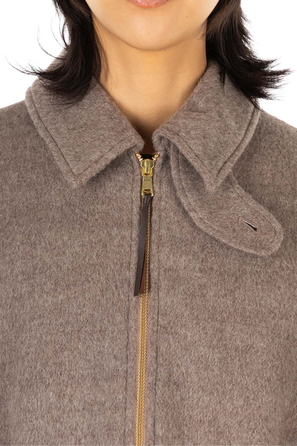 Manon - SHAGGY WOOL ZIP JACKET