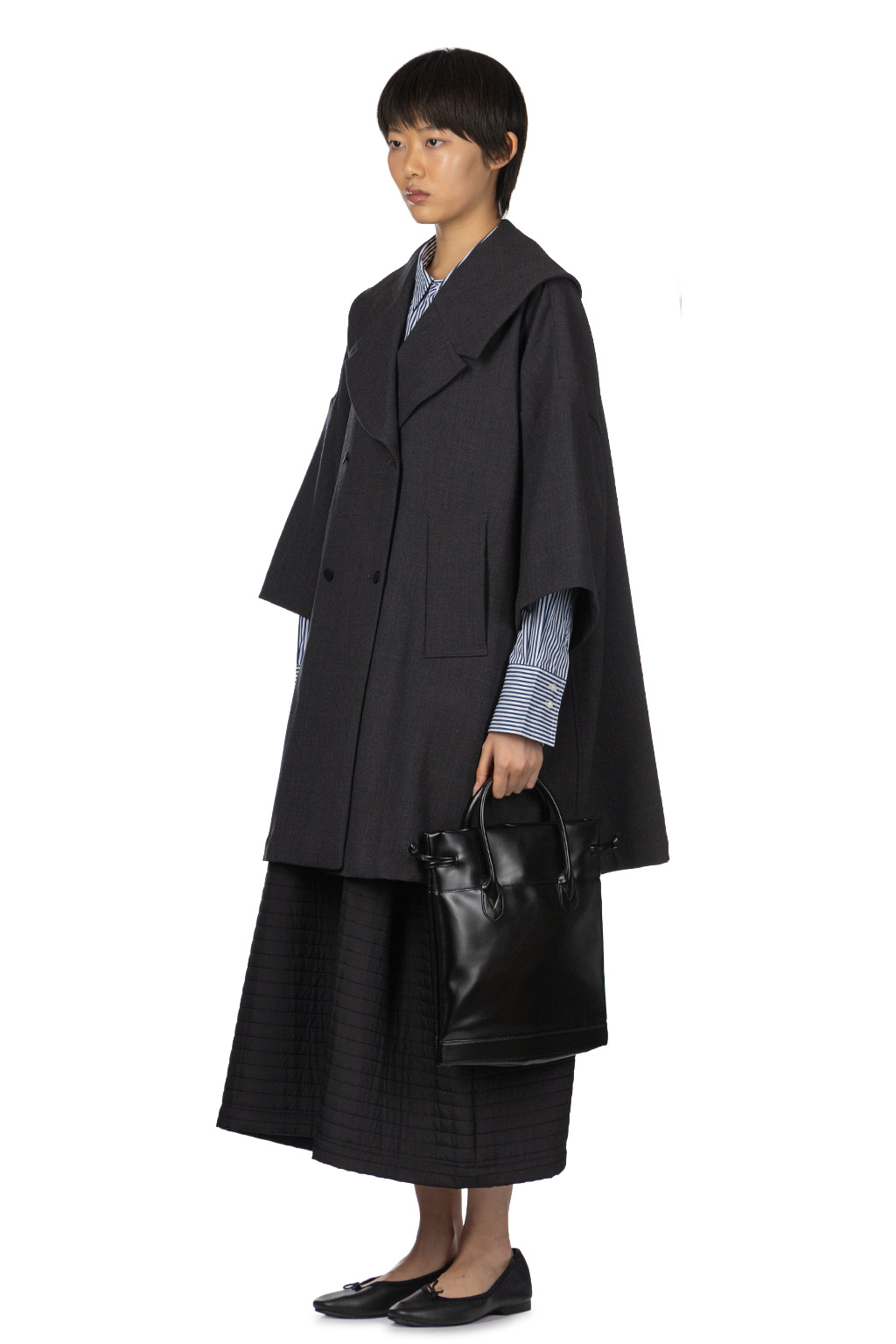 Manon - Shawl Collar Double Coat
