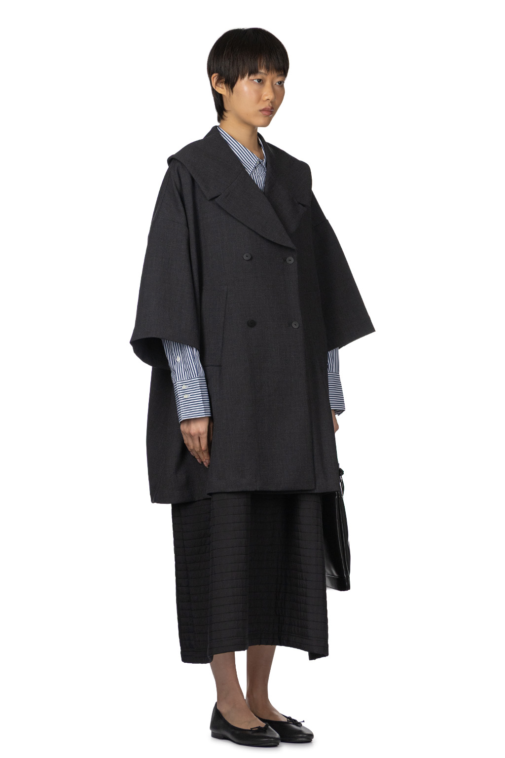 Manon - Shawl Collar Double Coat