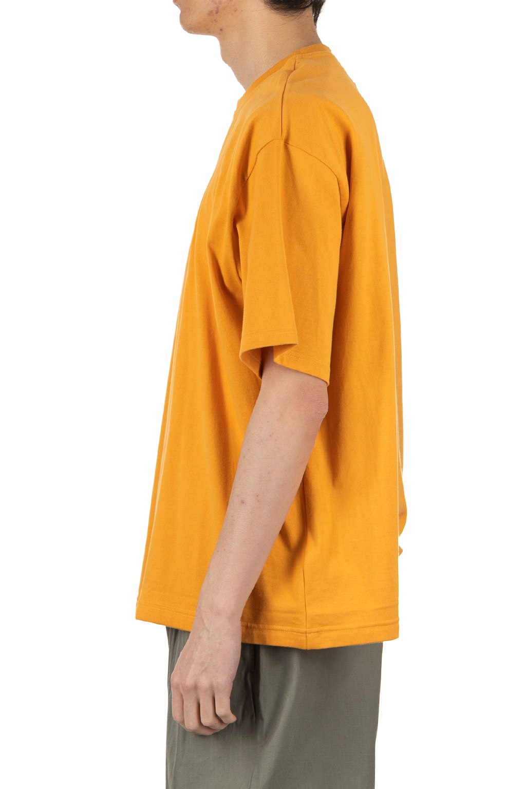 Manual Alphabet - 40/2 Wide Spindle SS Tee - M. Orange