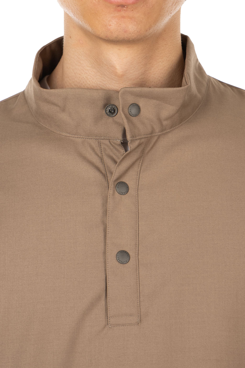 Manual Alphabet - Clear Twill Snap Tee