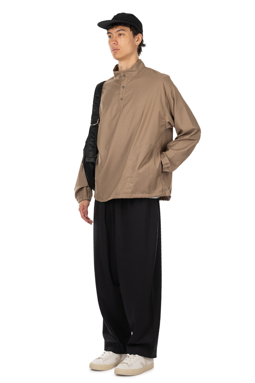 Manual Alphabet - Clear Twill Snap Tee