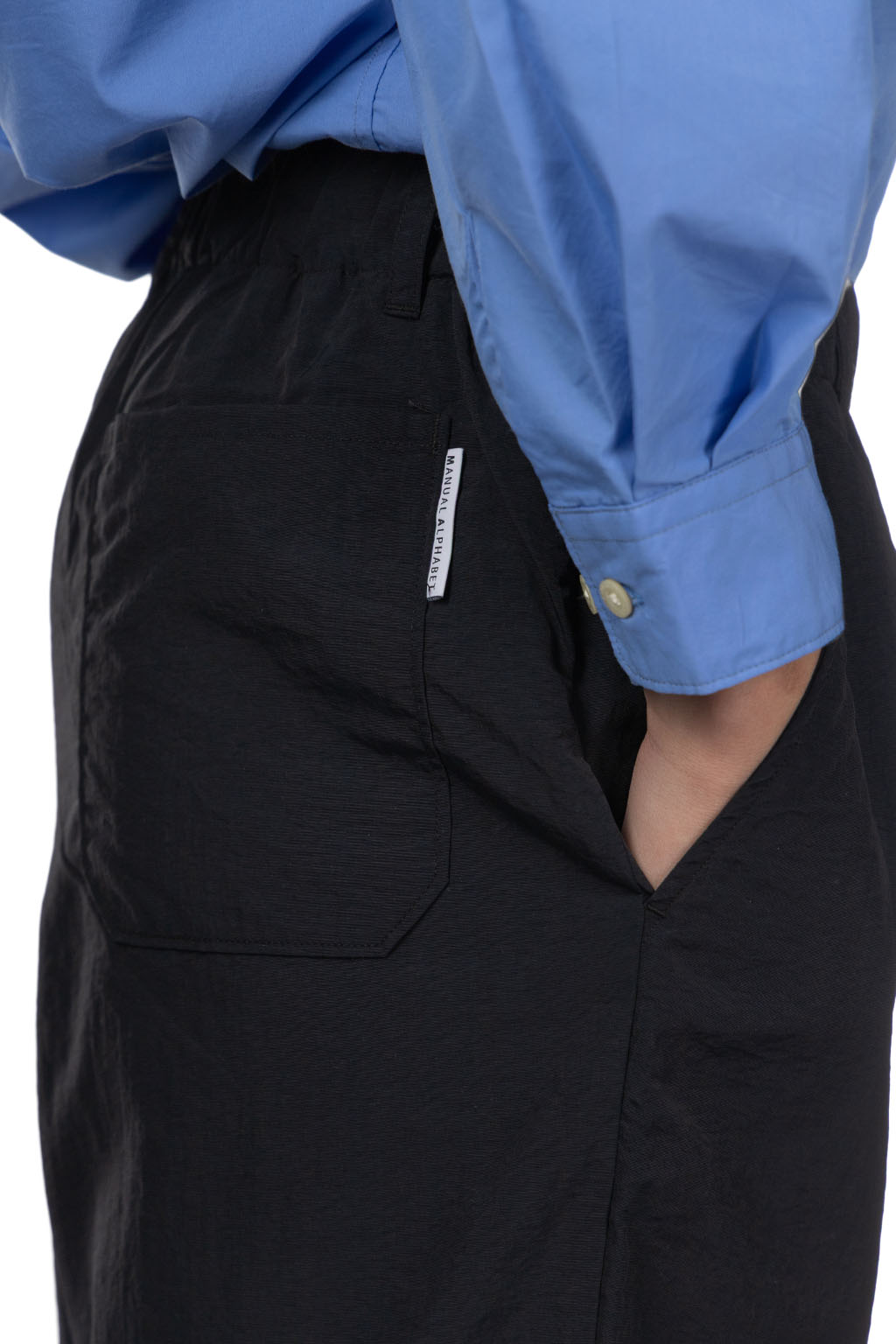 Manual Alphabet - Light Shell Easy Shorts - Black