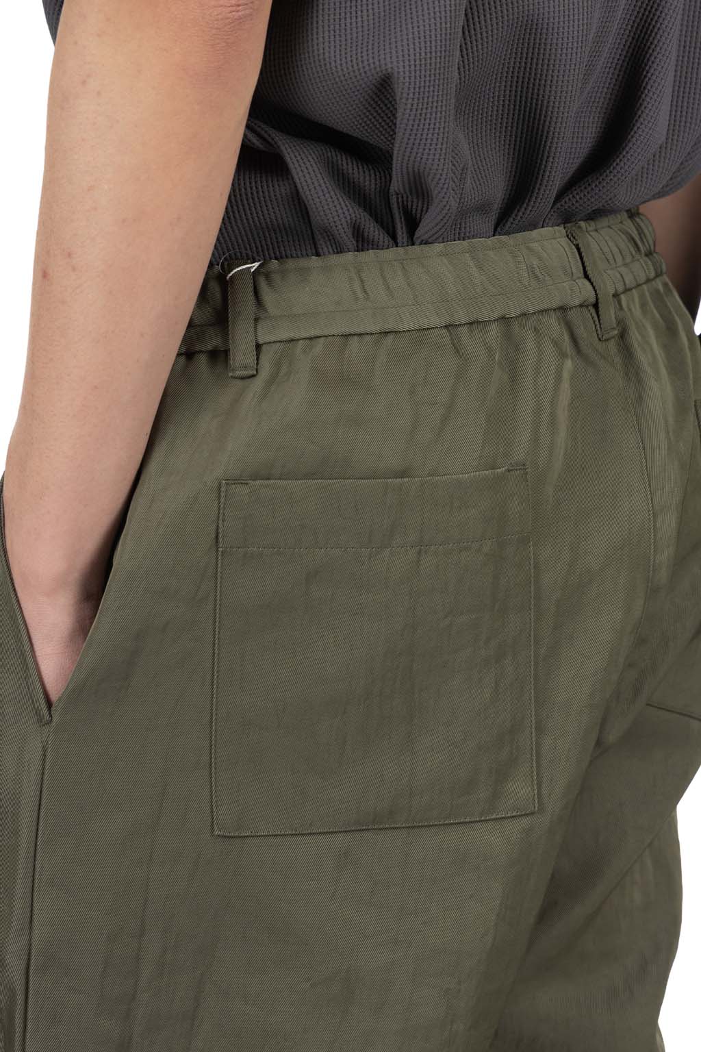 Manual Alphabet - Nylon Twill Shorts - Sage
