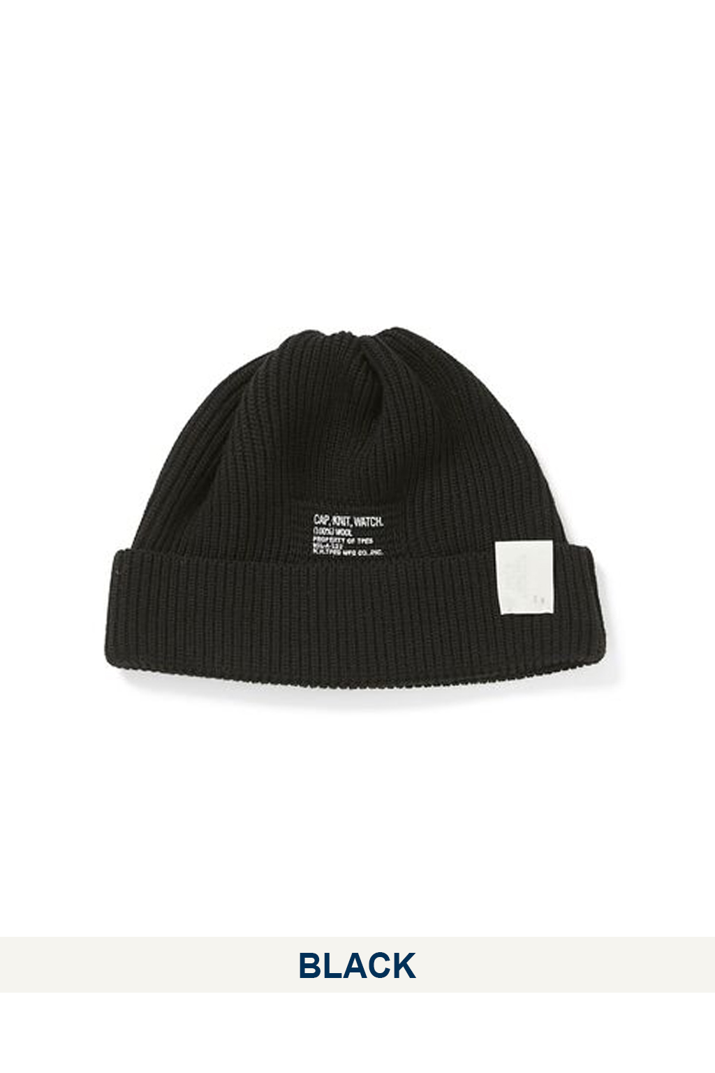N Hoolywood - Ribbed Knit Beanie - 3 Color Choices