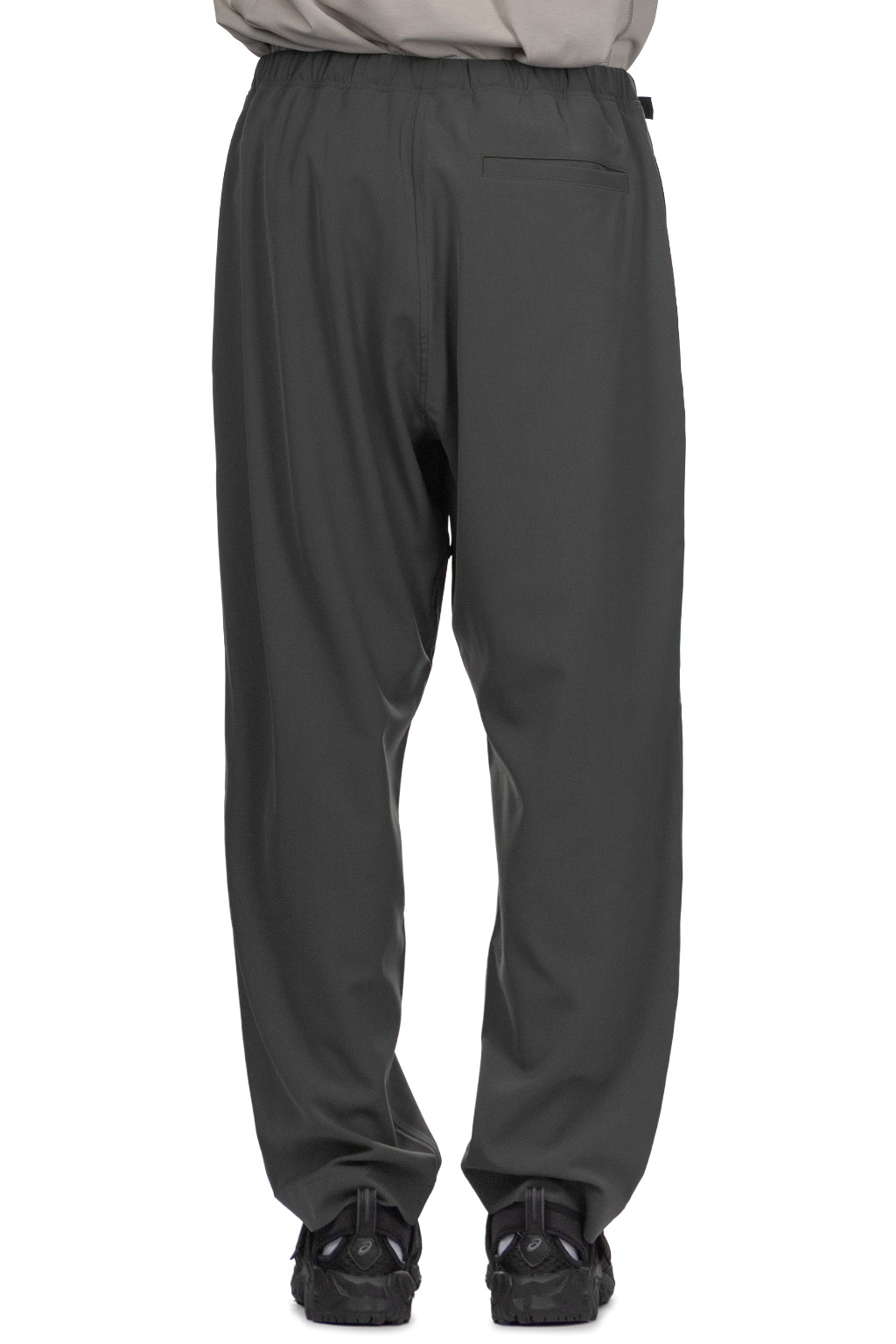 N Hoolywood - Webbing Belt Pants - Charcoal