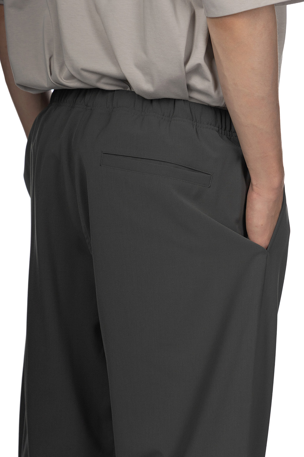 N Hoolywood - Webbing Belt Pants - Charcoal